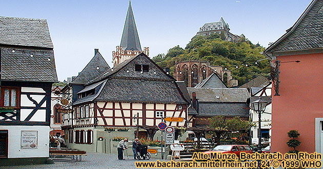 Bacharach on the Rhine River, Alte Muenze (old mint)